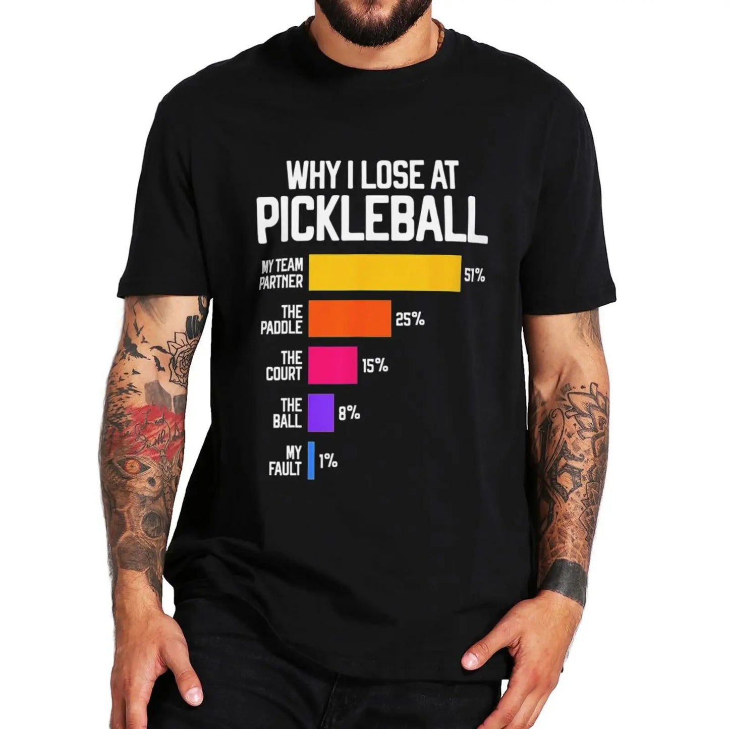 Why I Lose At Pickleball T Shirt